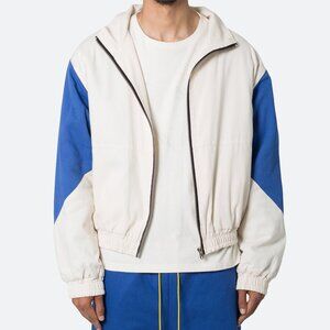 mnml Twill Racing Jacket - Blue/Natural Size SBlue/Natural / S